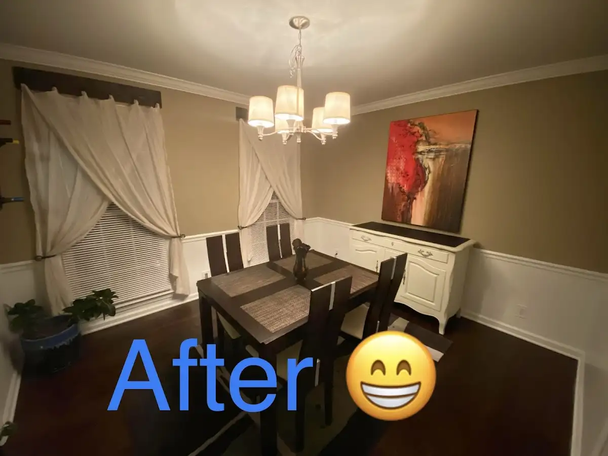 Professional dining room restoration after water damage in Erie